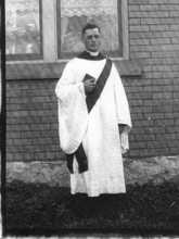 Edwin Stephenson's ordination - May 1918
